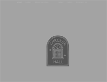 Tablet Screenshot of checkerhall.com